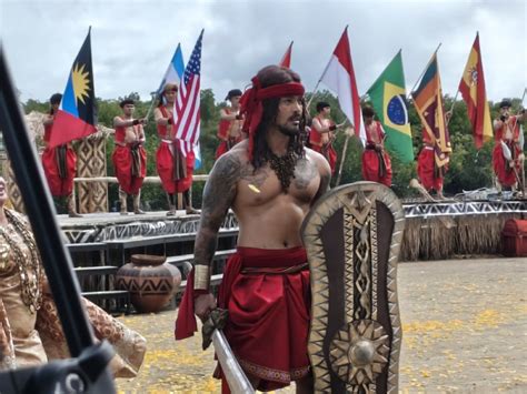 Battle of Mactan reenacted at Liberty Shrine