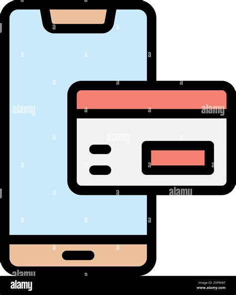 Mobile payment vector vectors Cut Out Stock Images & Pictures - Alamy