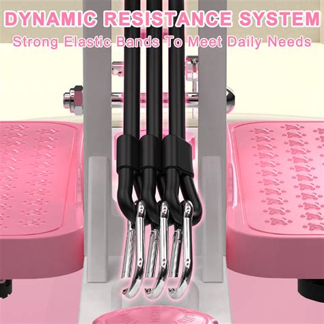 Deep Squat Machine for Home, Glutes & Leg Trainer with Resistance Bands, Squat Assist for Core ...