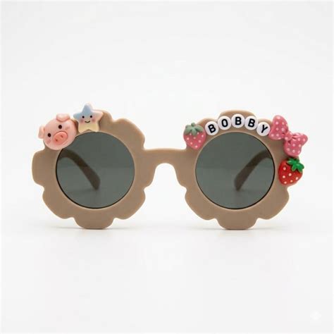 First Lens Charm Customized Kids Sunglasses With Name UV 400