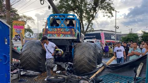 Tragedia en Colombia: conductora perdió el control de su monster truck ...