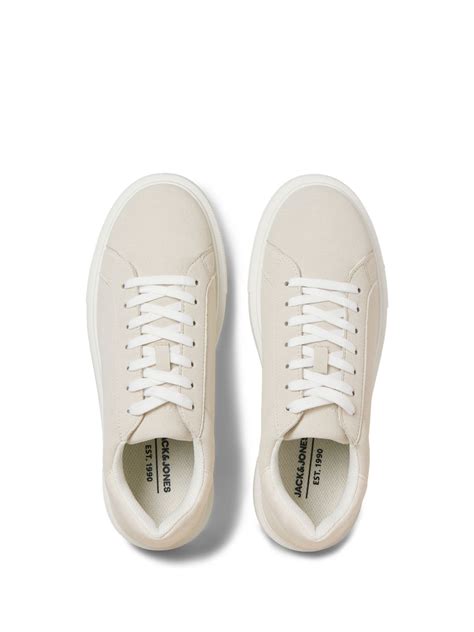 Buy JACK & JONES Cream Chunky Sole Trainers from Next India