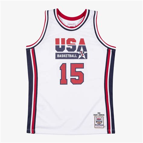 USA Basketball Mitchell & Ness Authentic Jersey Magic Johnson 1992