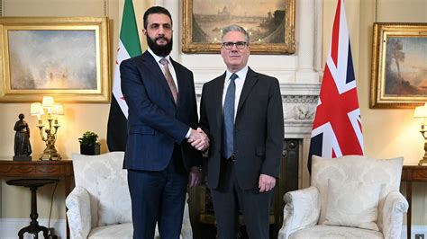 Syrian president in London: Al-Sharaa discusses closer cooperation with ...