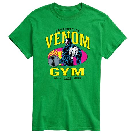Marvel Venom - Gym - Men's Short Sleeve Graphic T-Shirt - Walmart.com