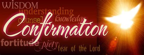 Confirmation Sponsor Certificate ~ GRADES 9 and 10