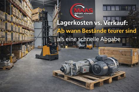 Storage costs vs. sales: When do holding inventory become more expensive than selling quickly ...