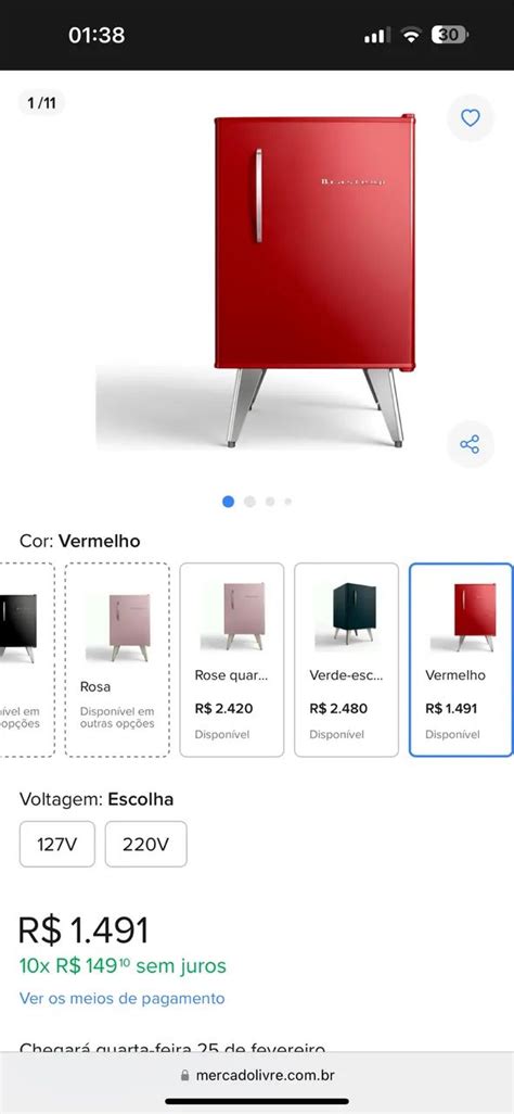 Frigobar Brastemp retrô - Geladeiras e Freezers - Santa Lúcia, Vitória ...