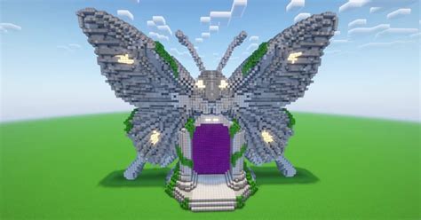 Minecraft Butterfly Nether Portal Statue Minecraft Map