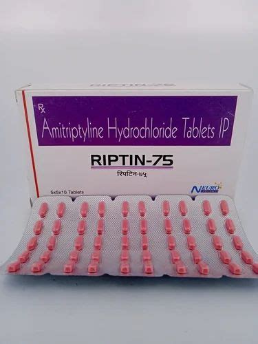 10mg Amitriptyline Tablets at ₹ 1490/box | Antidepressant & Anti ...