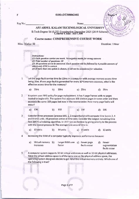 ADT308 Comprehensive Course Work: Exam Preparation Notes for 2025 - Studocu