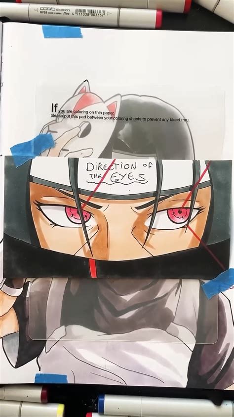 Drawing the second eye made simple