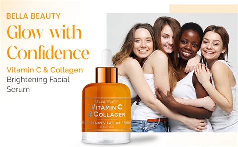 Amazon.com: Bella Beauty Vitamin C Serum with Collagen - Dark Spot ...