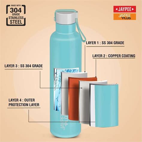 Jaypee Plus Tango Thermosteel Insulated Flask 24 Hours Hot and Cold ...