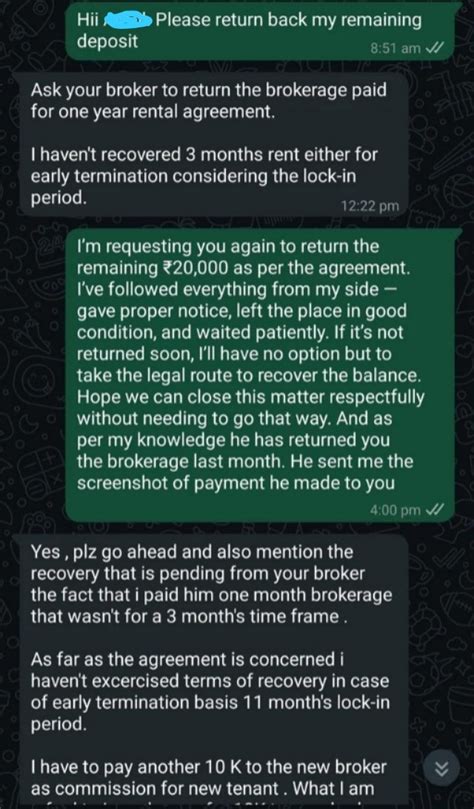 Mumbai tenant calls out landlord’s 'circus' over deposit dispute. Read ...