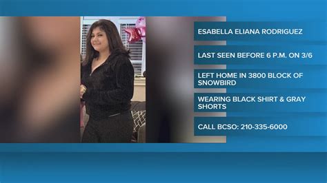 Bexar County Sheriff's Office searching for missing 13-year-old girl ...