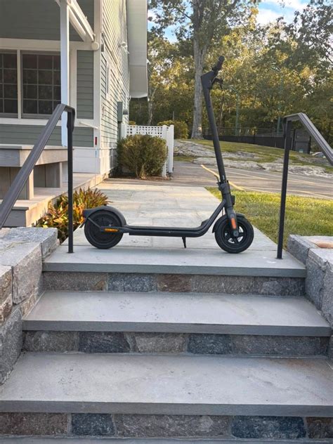 2023 Segway F2 Electric Scooter, Black, 19 MPH Max Speed, 34 Mile Range. 3