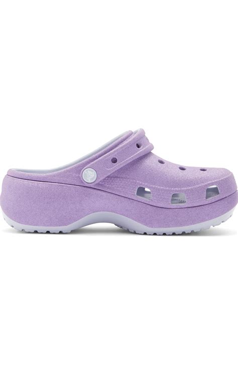 CROCS Platform Iridescent Glitter Clog (Women) | Nordstromrack
