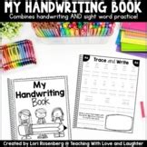 Handwriting Practice Worksheets, Handwriting Sheets, Letter Formation Books