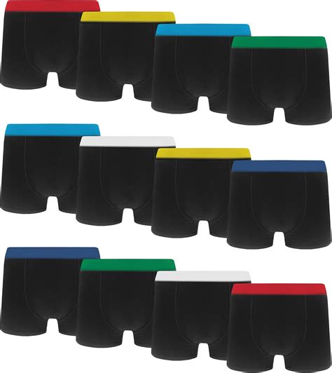 Lakpoau Boys' Cotton Boxer Shorts 134-140 Pack of 12 | Boxer shorts ...