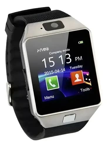 Reloj Inteligente Con Chip Y Celular Con Cámara A Prateado | MercadoLibre