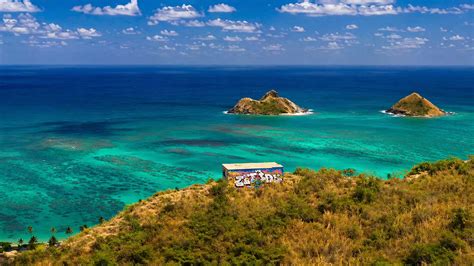 Where are these small islands located?