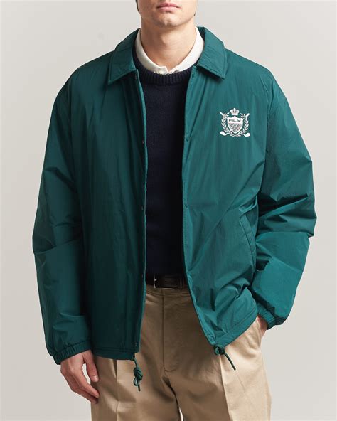 RLX Ralph Lauren Coach Jacket Moss Agate at CareOfCarl.com
