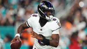 NFL: Baltimore Ravens hammer Miami Dolphins as Lamar Jackson wins on ...