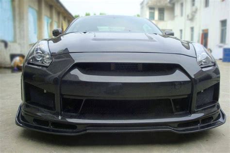 Carbonado 2008-2016 Nissan GTR R35 CBA DBA BSE2 Style Front Bumper w/L ...