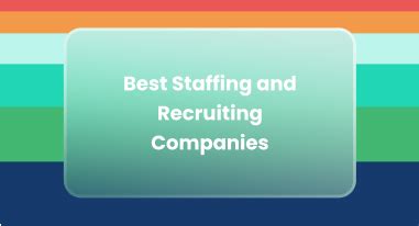 Complete Guide to Staffing & Recruiting Companies 2026: Types, Benefits ...