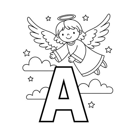 16 Letter A Coloring Pages - Awaken Stories and Adventures