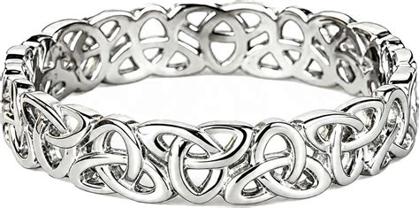 Amazon.com: LIRUT 925 Sterling Silver Celtic Knot Ring for Women ...
