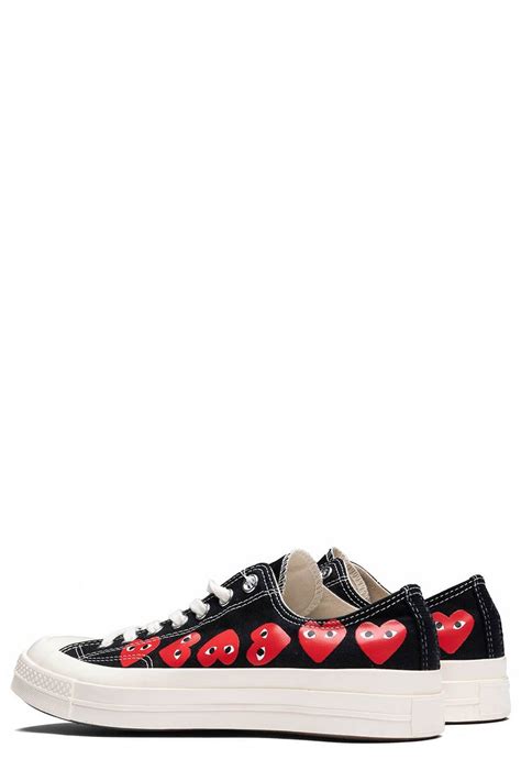 Converse X Comme des Garçons Play Chuck 70 Low-Top Sneakers