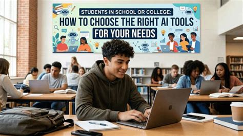 Students in school or college: How to choose the right AI tools for ...