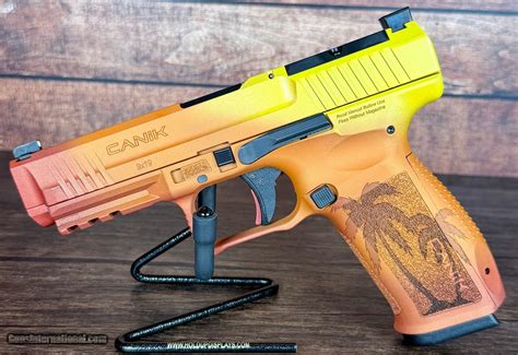 CANIK METE SFT One Series Limited Edition "Sunset" 9mm 4.46" 9MM LUGER (9x19 PARA) for sale