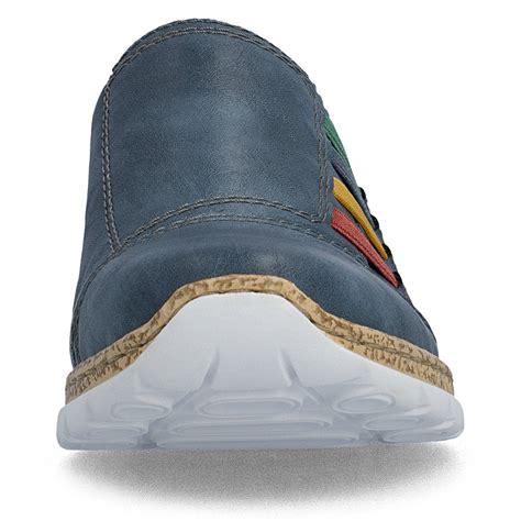 Rieker N4264-14 Denim Blue F 1/2 Fit Shoes – The Shoe Parlour