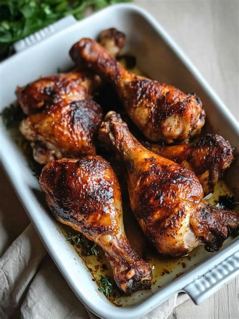 Crispy Baked Chicken Legs with a Sweet Teriyaki Twist - Recipes by Kendra
