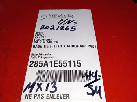 Used PACCAR MX-13 * Engine Misc Part