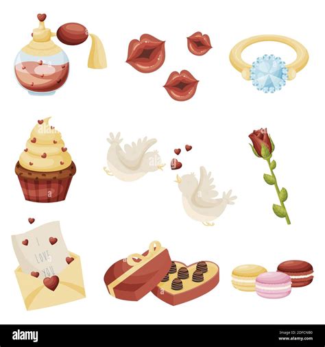 Love kisses on valentines Stock Vector Images - Alamy