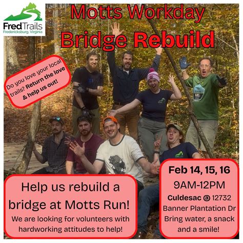 FTA Workday: Motts Bridge Rebuild, 12732 Banner Plantation Dr ...