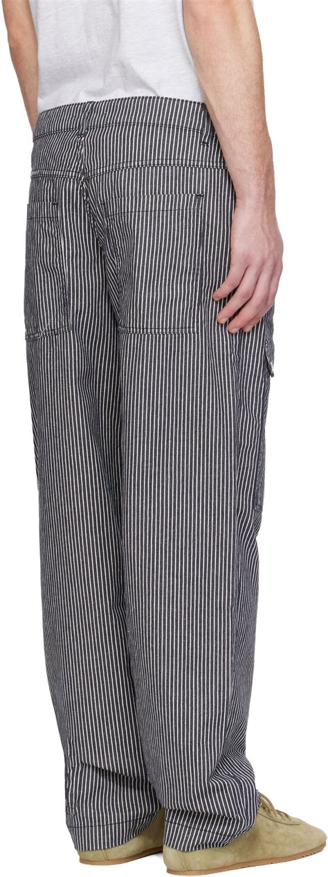Gimaguas Blue & White Brixton Trousers Gimaguas