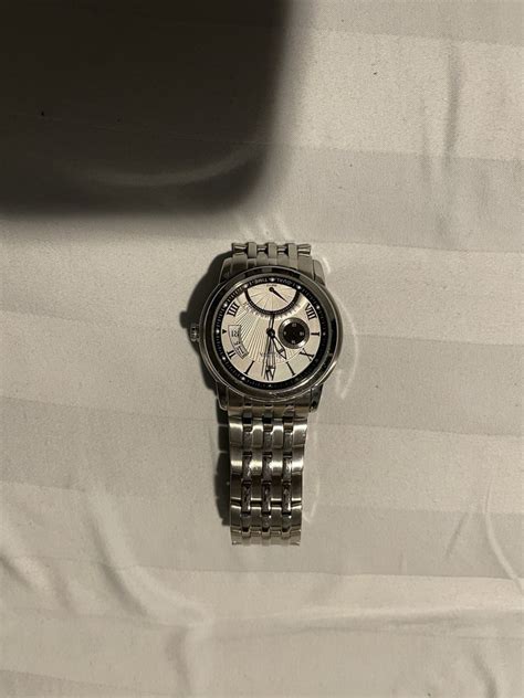 Bulova Men’s Stainless Steel Watch – Silver Dial – Multi-Function ...