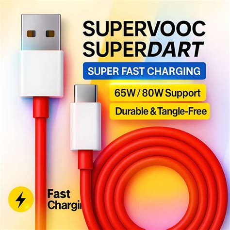 ULTRADART USB Type C Cable 1 m original 100W/80W USB-C ,VOOC, SUPERVOOC ...