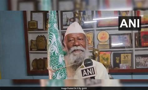 Worshipped god through music, says tribal tarpa player who won Padma Shri