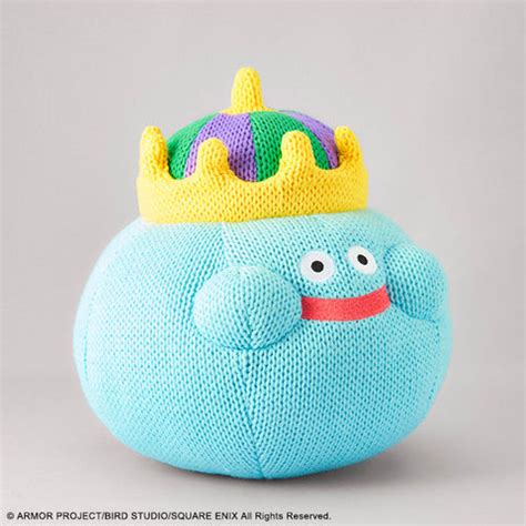 King slime Knitted Plush Smile Slime - Dragon Quest | Authentic ...