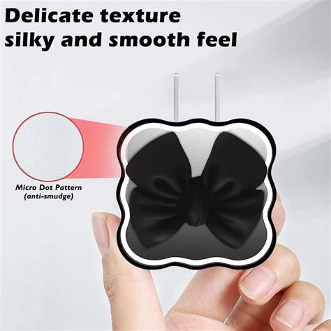 Xolia Chrg_iphn_BowTie Black Cable Protector Price in India - Buy Xolia ...