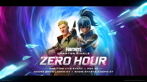 Fortnite Zero Hour Live Event November 29: Time and New Map Details ...