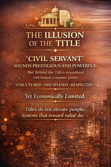 The Illusion of the Title: Rethinking the Meaning of “Civil Servant”