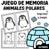 Animales Polares | Juego de Memoria | Polar Animals Memory Game | Spanish
