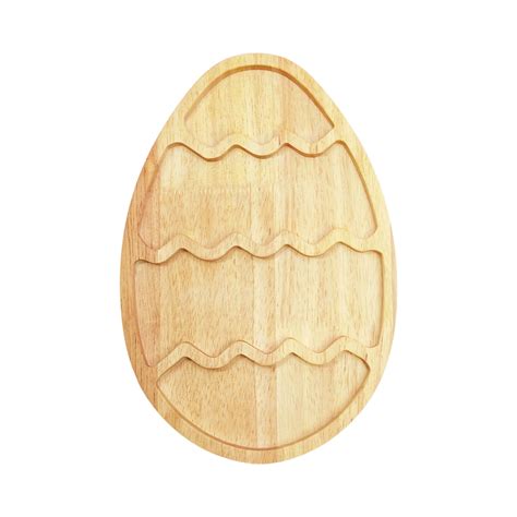 Easter Platter Serving Board Bunny Shaped Wood Easter Tray for Food ...